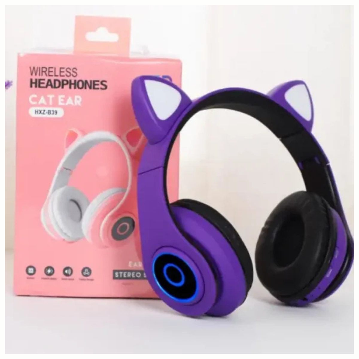 Audífonos de Gatito Bluetooth 5.0 Pocas Unidades!!