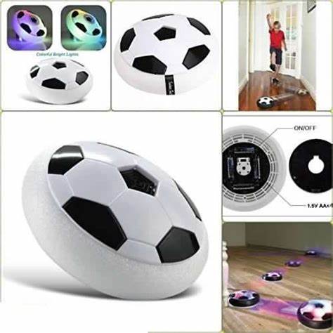 Pelota Plana De Fútbol Flotante Led