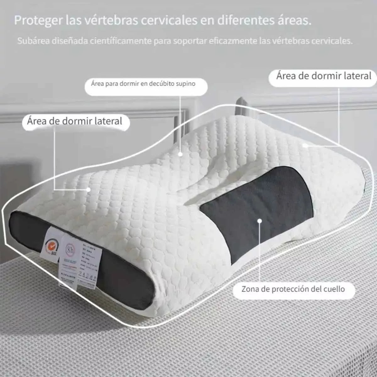ALMOHADA CERVICAL ANTI DOLOR