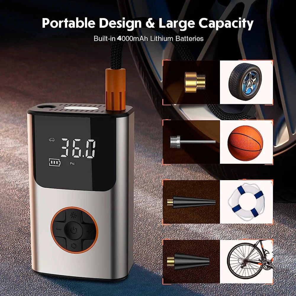 Compresor portatil 150psi recargable
