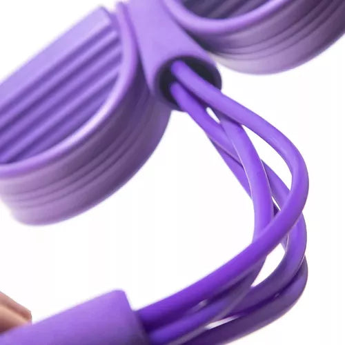 Banda Elástico de Ejercicio pedal con Agarre para Pies
