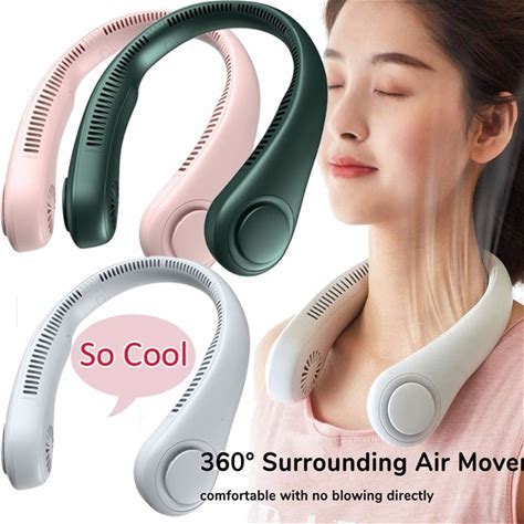Ventilador de cuello portátil, refréscate en todo lugar, 2da UNIDAD -30%